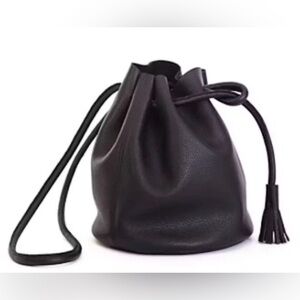 Shaffer LA Dana Bucket Leather Tassel Bag